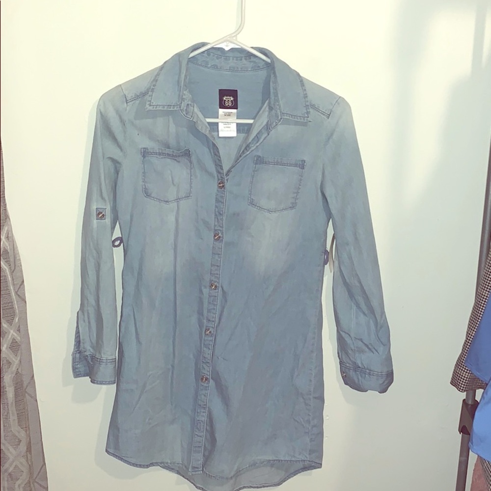 Girls jean dress